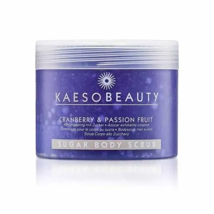 Kaeso Cranberry & Passion Fruit Sugar Body Scrub (450ml)