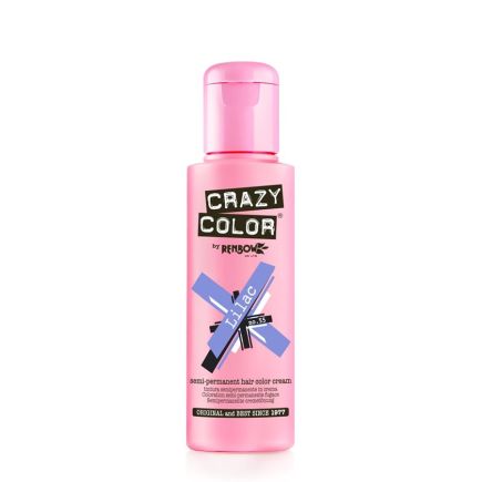 Crazy Color Semi-Permanent Hair Colour Cream Lilac (100ml)