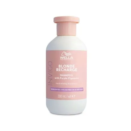 Wella Professionals Invigo Blonde Recharge Cool Blonde Shampoo (300ml)