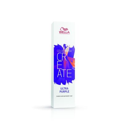 Wella Professionals Color Fresh Create Semi-Permanent Hair Colour Ultra Purple (60ml)
