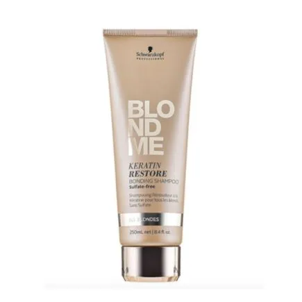 Schwarzkopf Professional BLONDME Keratin Restore Shampoo All Blondes (250ml)