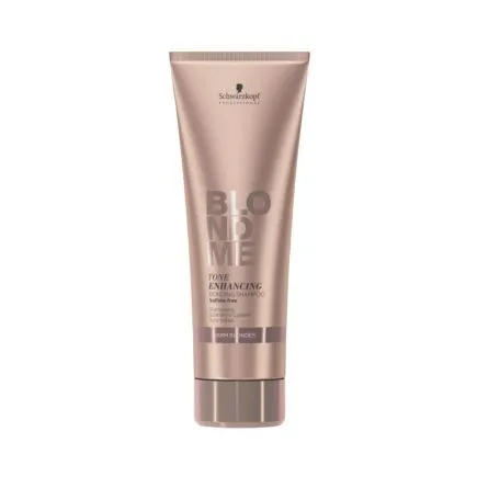 Schwarzkopf Professional BLONDME Tone Enhancing Bonding Shampoo Warm Blondes (250ml)