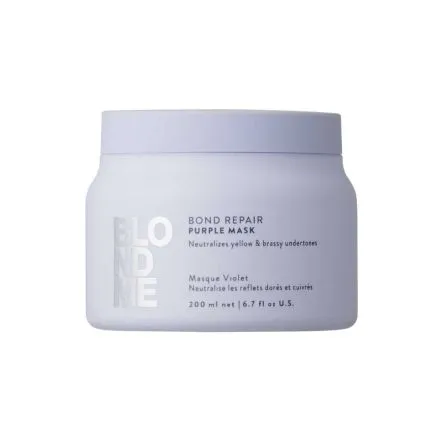 Schwarzkopf Professional BLONDME Bond Repair Purple Mask (200ml)