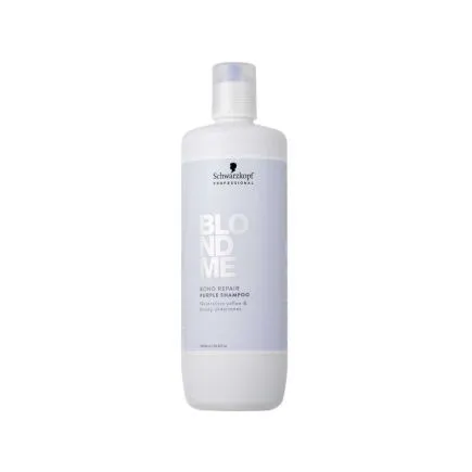 Schwarzkopf Professional BLONDME Bond Repair Purple Shampoo (1000ml)