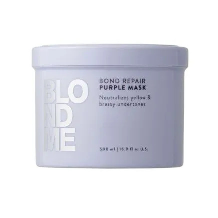 Schwarzkopf Professional BLONDME Bond Repair Purple Mask (500ml)