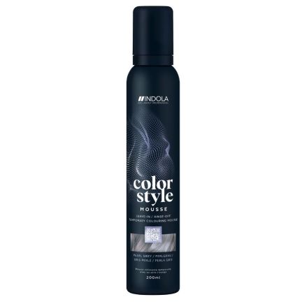 Indola Color Style Mousse Pearl Grey (200ml)