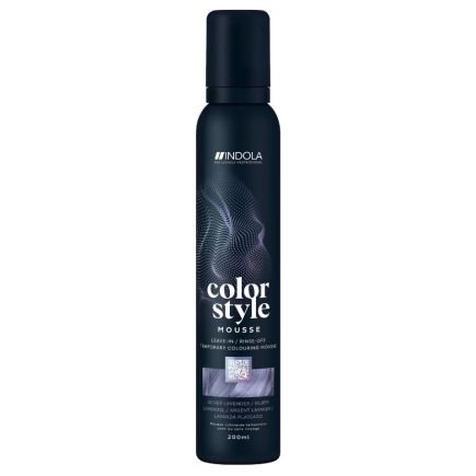 Indola Color Style Mousse Silver Lavender (200ml)