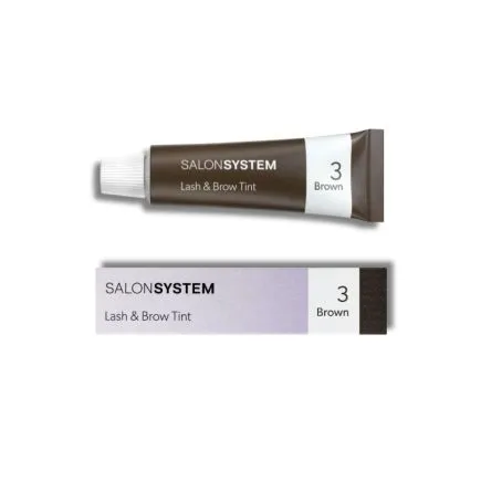 Salon System Lash & Brow Tint Brown (15ml)