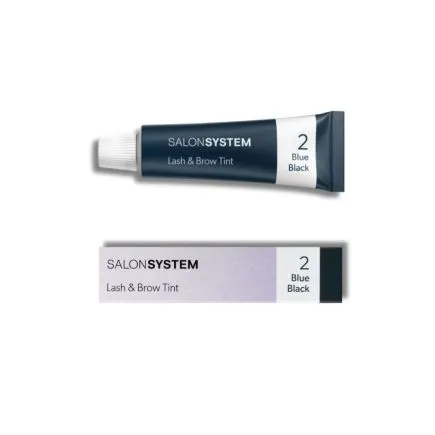 Salon System Lash & Brow Tint Blue/Black (15ml)