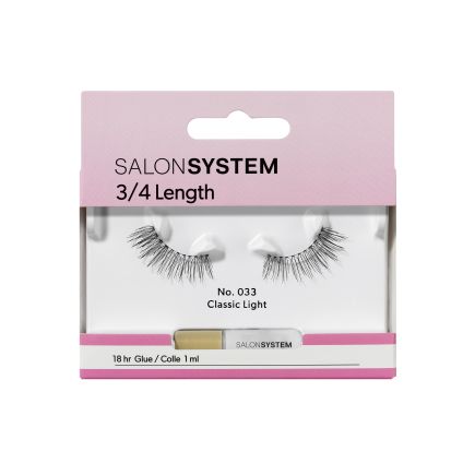 Salon System 3/4 Length Strip Lash (No. 033 Classic Light)