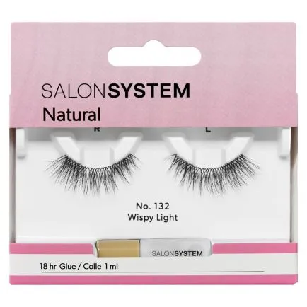Salon System Strip Lash 132 Natural Whipsy Light