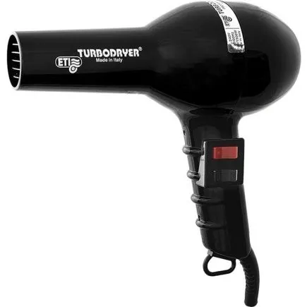 ETI 2000 Turbo Dryer Black