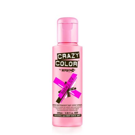 Crazy Color Semi-Permanent Hair Colour Cream Rebel UV (100ml)