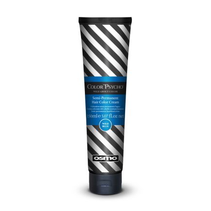 OSMO Color Psycho Semi-Permanent Hair Colour Wild Blue (150ml)
