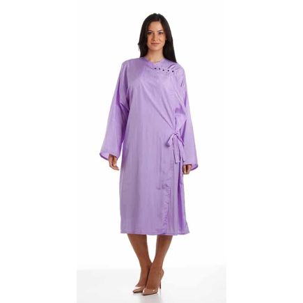 Feel For Hair Rapport Gown Trilobal Fabric Lilac with Poppers