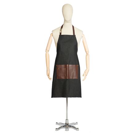 Feel For Hair Barber Apron Black