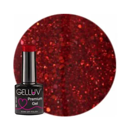 Gelluv Gel Polish Ruby Queen (8ml)
