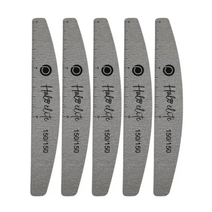 Halo Elite Half-Moon Zebra Files 150/150 (5pk)