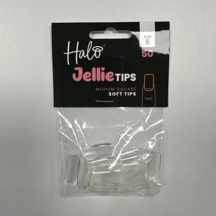 Halo Jellie Tips Square Size 5 (50 Pack)