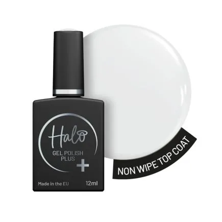 Halo Gel Polish Plus Non-Wipe Top Coat (12ml)