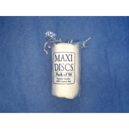 Large Round Cotton Cleansing Pads 50pk