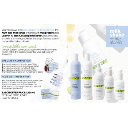milk_shake No Frizz Allowed Salon Offer