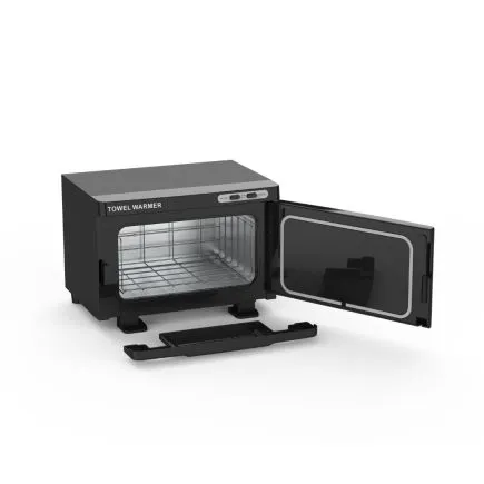 Lotus Hot Towel Cabinet Black Small