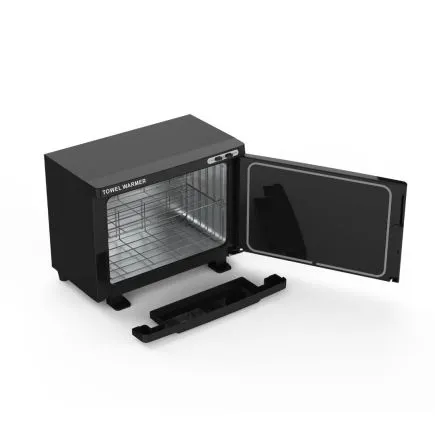 Lotus Hot Towel Cabinet Black Large