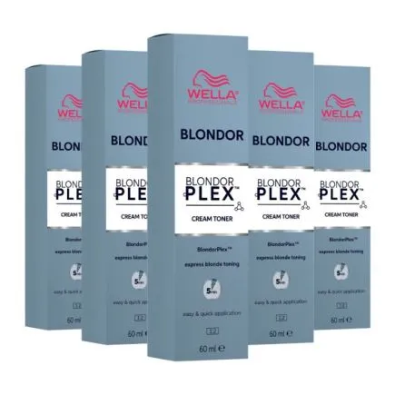 Wella Professionals Blondorplex Cream Toner /81 Pale Silver (60ml)