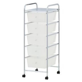 White Essentials Salon Trolley