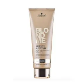 Schwarzkopf Professional BLONDME Keratin Restore Shampoo All Blondes (250ml)