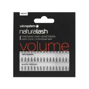 Salon System Individual Lashes Flare Black - Medium