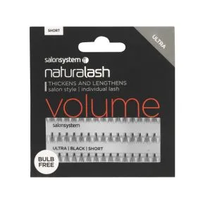 Salon System Individual Lashes Ultra Black - Short