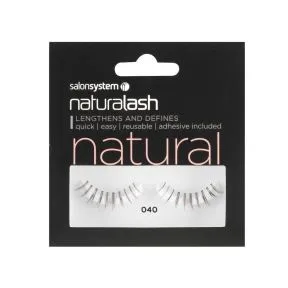 Salon System Naturalash Strip Lashes 040 Black Underlash (Natural)
