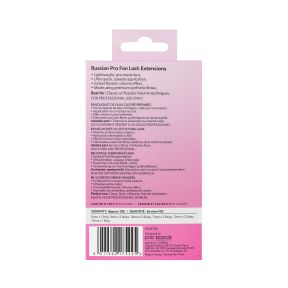 Salon System Russian Pro Fan Lash Extensions (C Curl 5D 8-13mm)