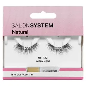 Salon System Strip Lash 132 Natural Whipsy Light