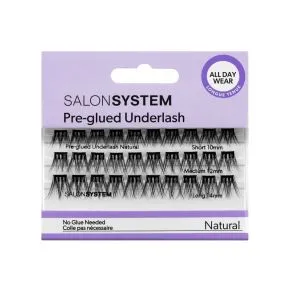 Salon System Underlash Pre-Glued Natural Mixed