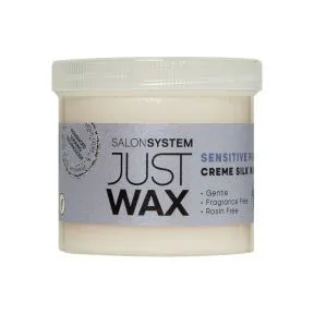 Salon System Just Wax Sensitive Pure Creme Silk Wax (425g)