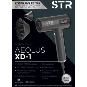 STR Aeolus XD-1 Hairdryer