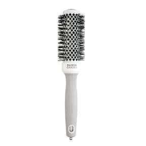 Olivia Garden Expert Blowout Shine Brush White & Grey 35mm