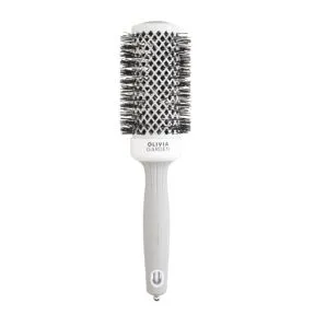 Olivia Garden Expert Blowout Shine Brush White & Grey 45mm