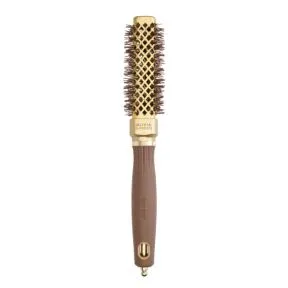 Olivia Garden Expert Blowout Shine Brush Gold & Brown 25mm