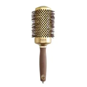 Olivia Garden Expert Blowout Shine Brush Gold & Brown 55mm