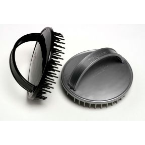 Denman D6 Original Be Bop Scalp Massager & Shower Brush Black