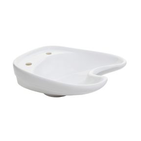 Crewe Orlando Standard Porcelain Basin - White