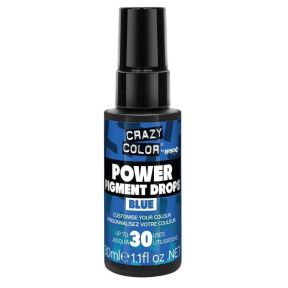 Crazy Color Power Pigment Drops Blue 30ml
