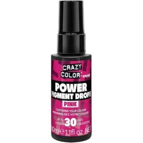 Crazy Color Power Pigment Drops Pink 30ml