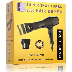 Aphrodite Turbo 2000 Super Shot Hair Dryer
