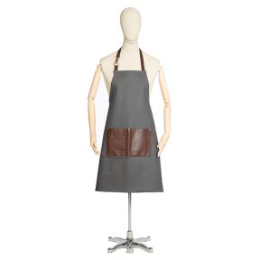 Feel For Hair Barber Apron Grey
