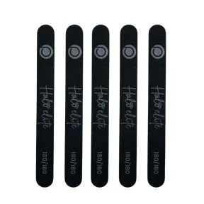 Halo Elite Black Straight File 180/180 (5pk)